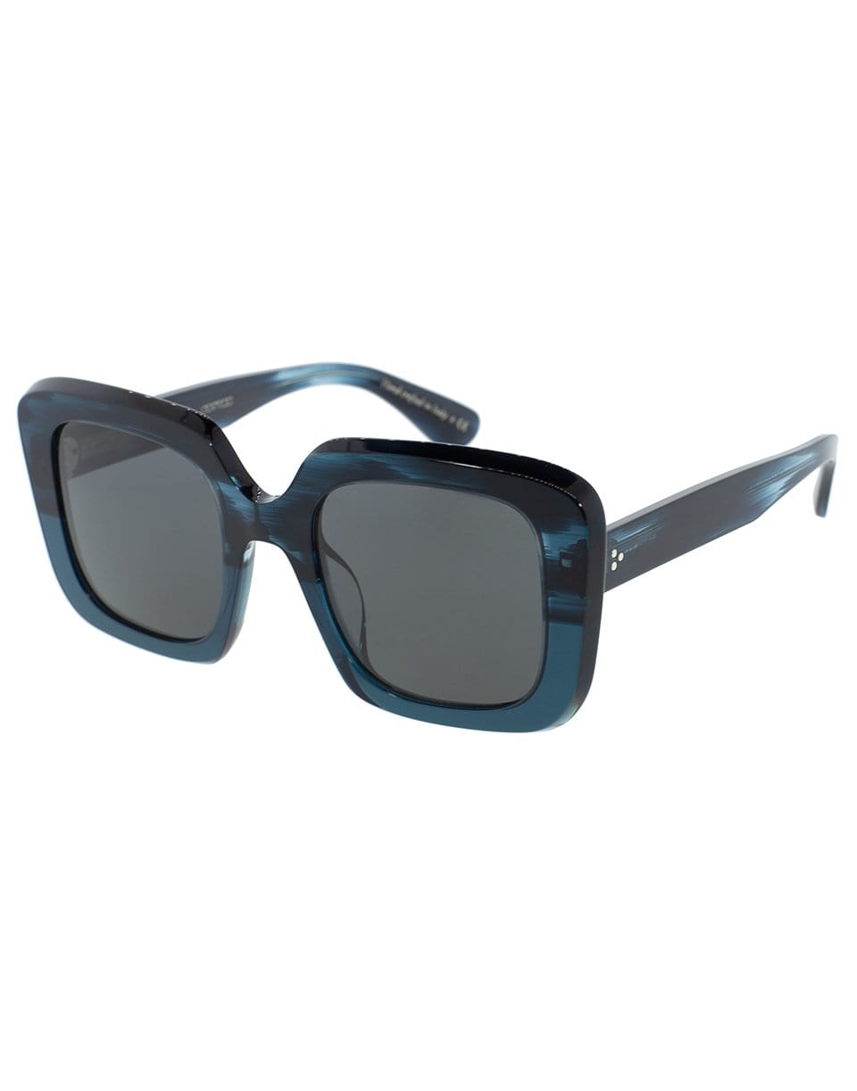 OLIVER PEOPLES-Franca Sunglasses - Teal-TEAL