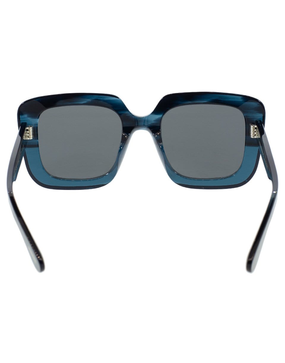 OLIVER PEOPLES-Franca Sunglasses - Teal-TEAL