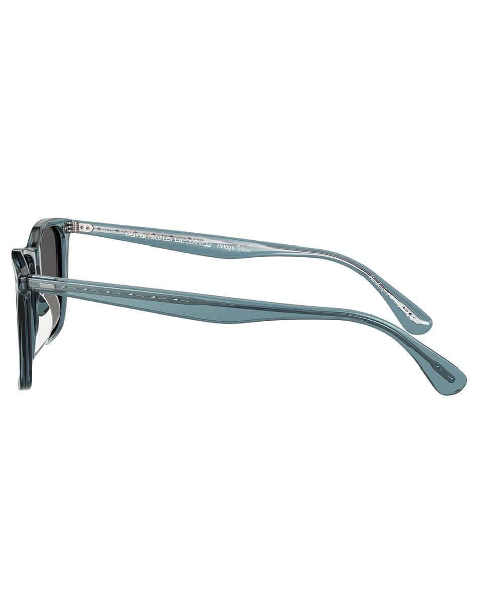 OLIVER PEOPLES-Ollis Washed Teal Carbon Grey Sunglasses-TEAL