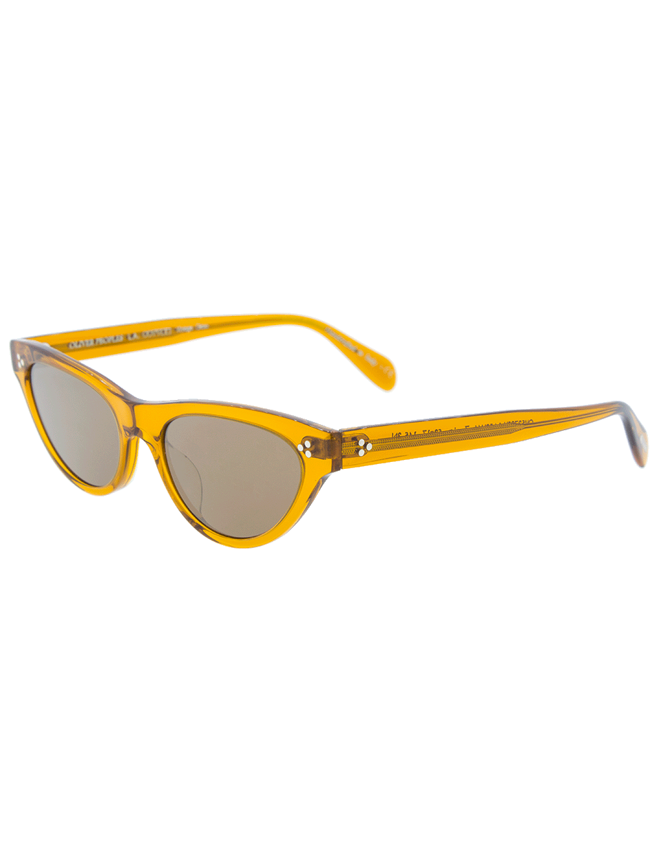 OLIVER PEOPLES-Zasia Sunglasses-TOPAZ