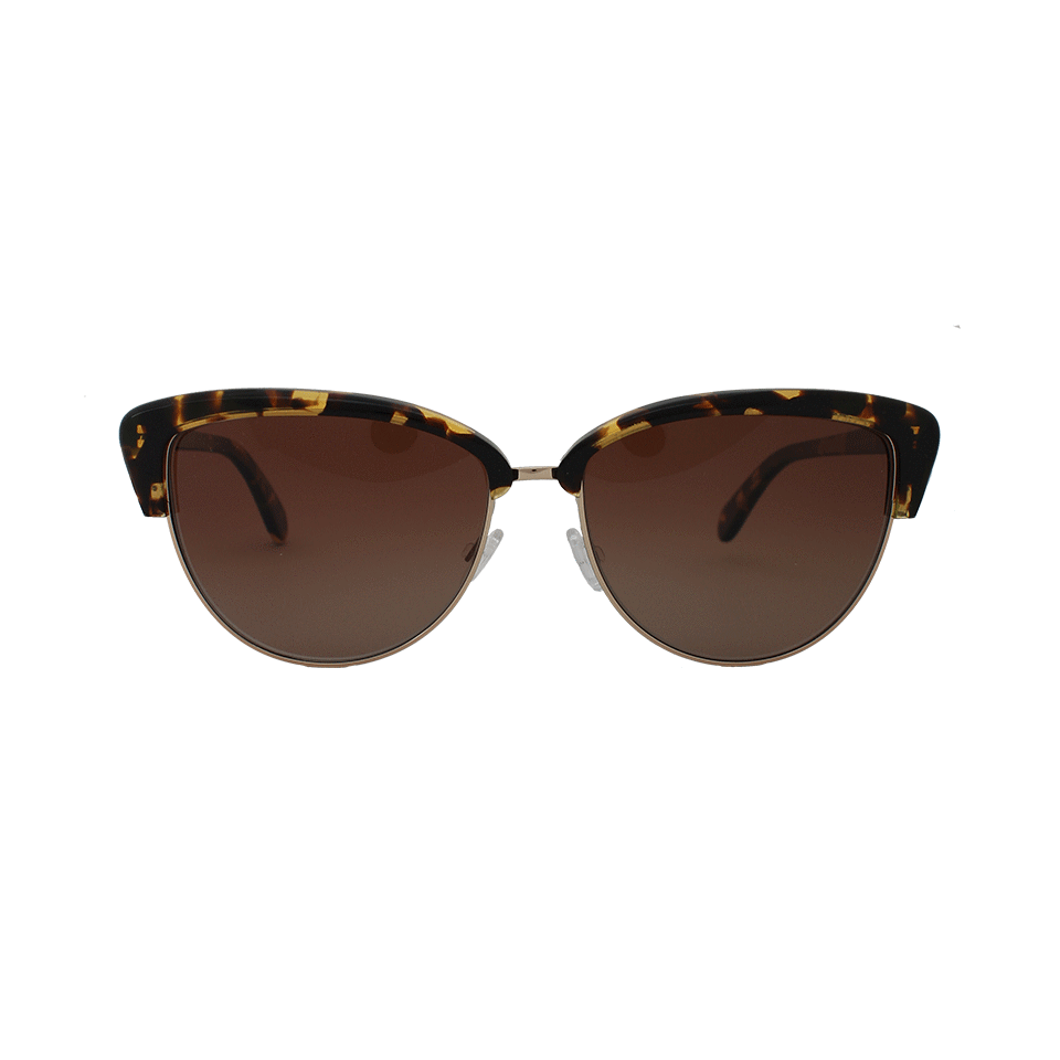 OLIVER PEOPLES-Alisha Soft Cat Eye Sunglasses-TORTOISE