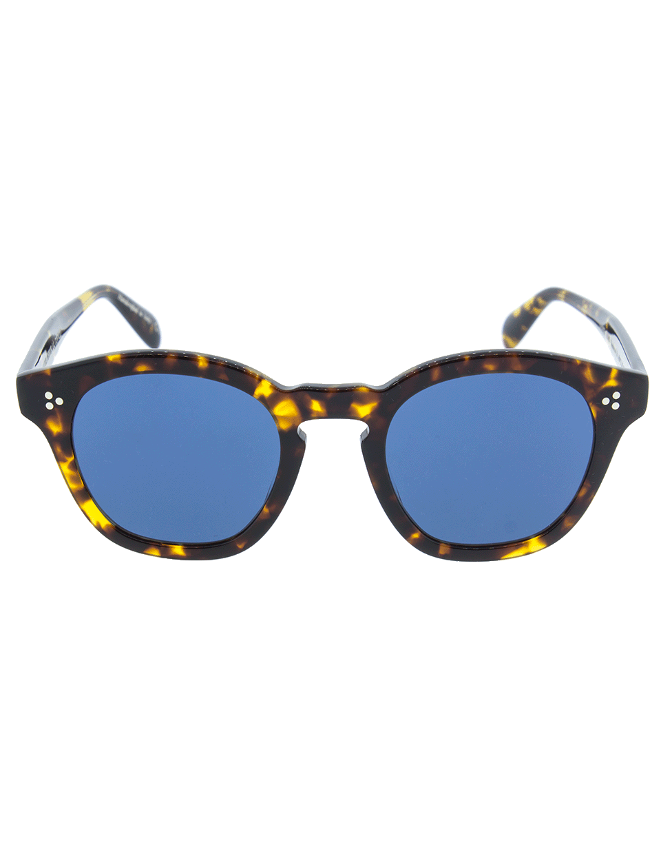 OLIVER PEOPLES-Bordreau L.A. Sunglasses-TORTOISE