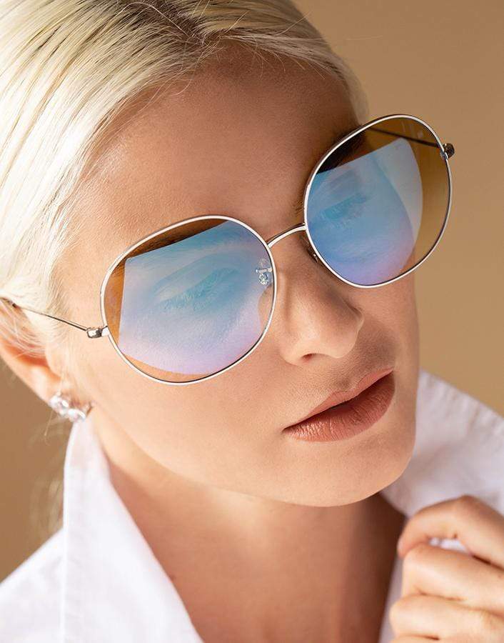 OLIVER PEOPLES-Soft Yellow Gradient Darlen Sunglasses-YELLOW
