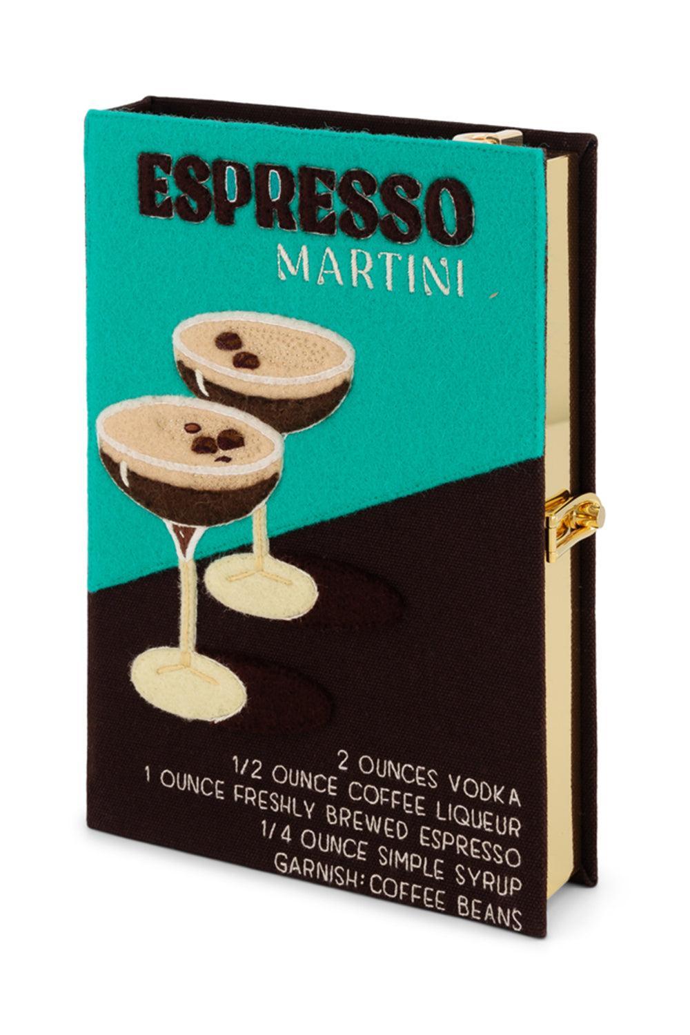 Espresso Martini Crossbody Book Clutch Bag-BROWN-HANDBAGCLUTCHES-OLYMPIA LE TAN