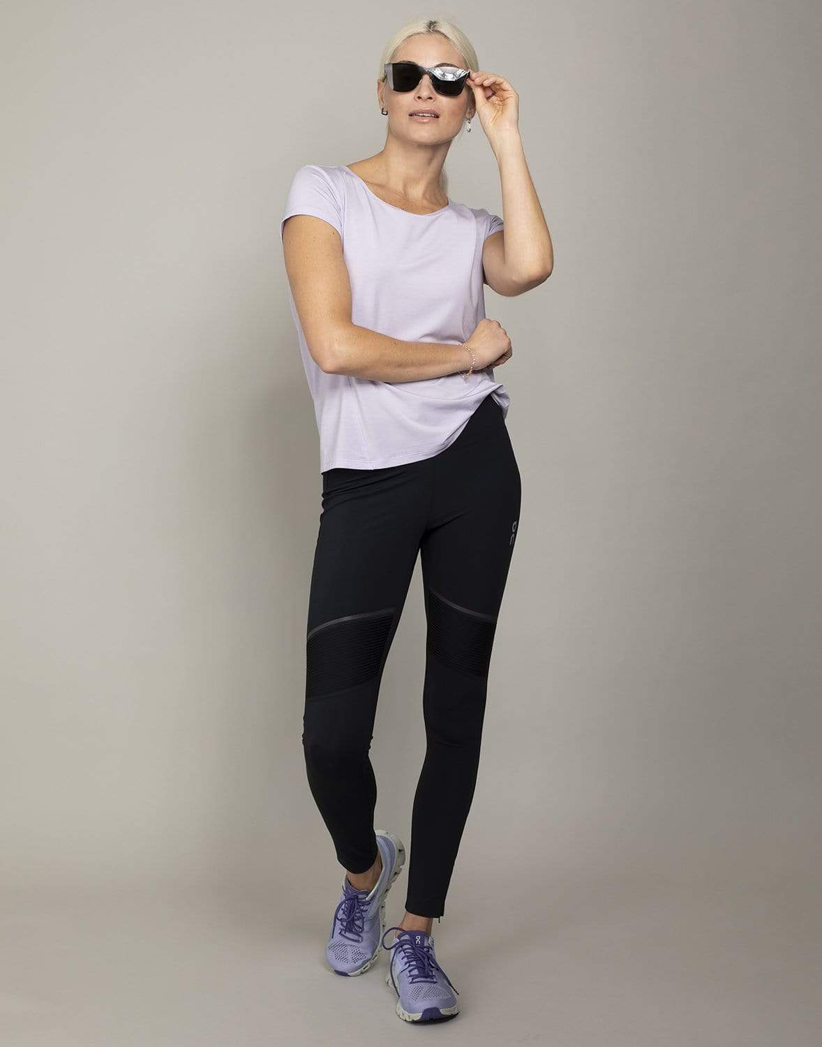 ON RUNNING-Breathe Active T - Lilac-
