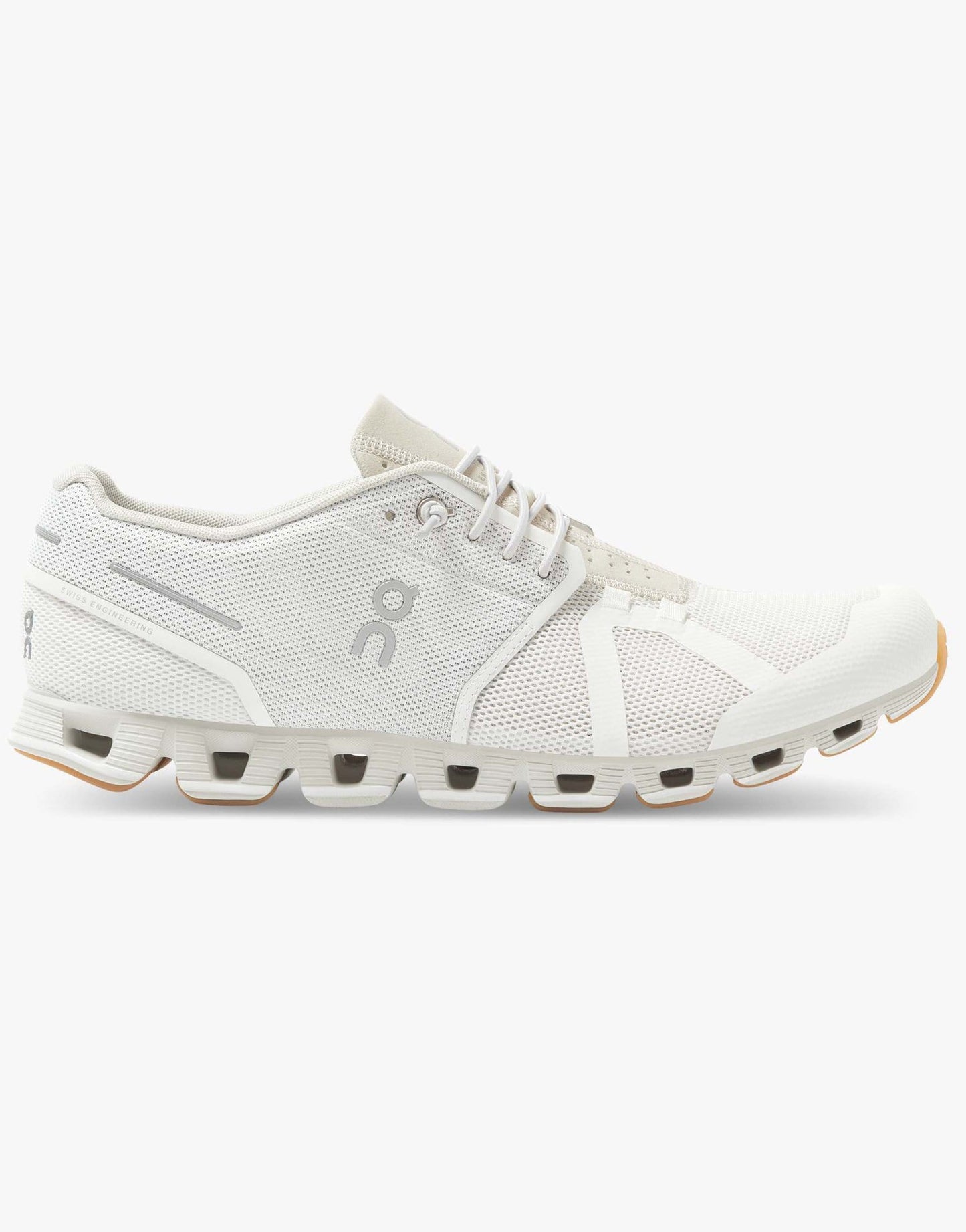 ON RUNNING-Men's Cloud Running Shoe - White/Sand-