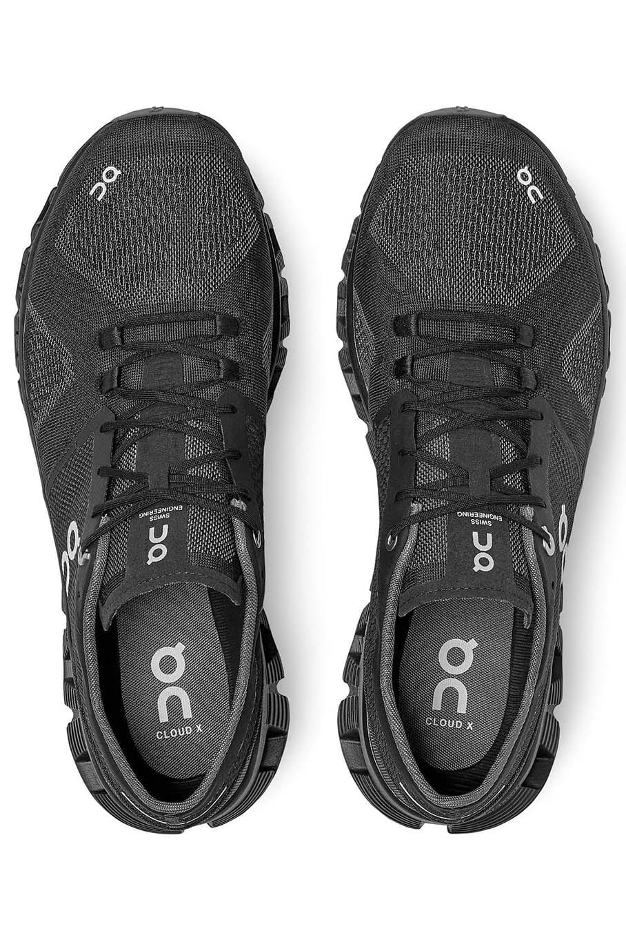 ON RUNNING-Men's Cloud X Running Shoe - Black/Asphalt-