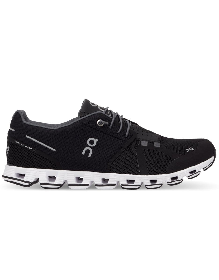 ON RUNNING-Men's Cloud Running Shoe - Black/White-