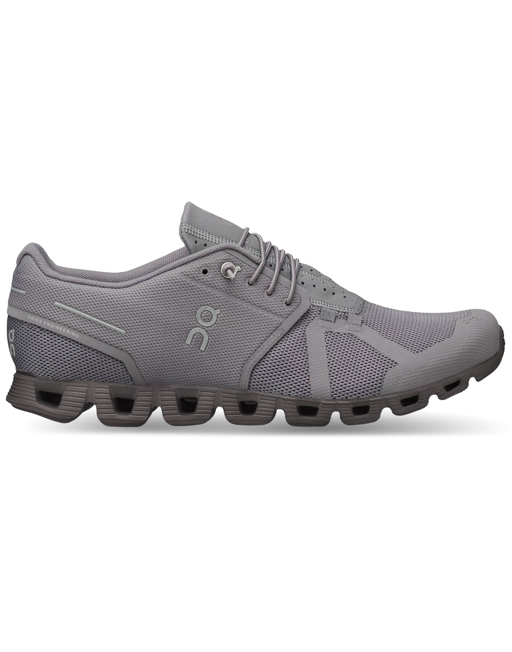 ON RUNNING-Men's Cloud Monochrome Running Shoe - Zinc-