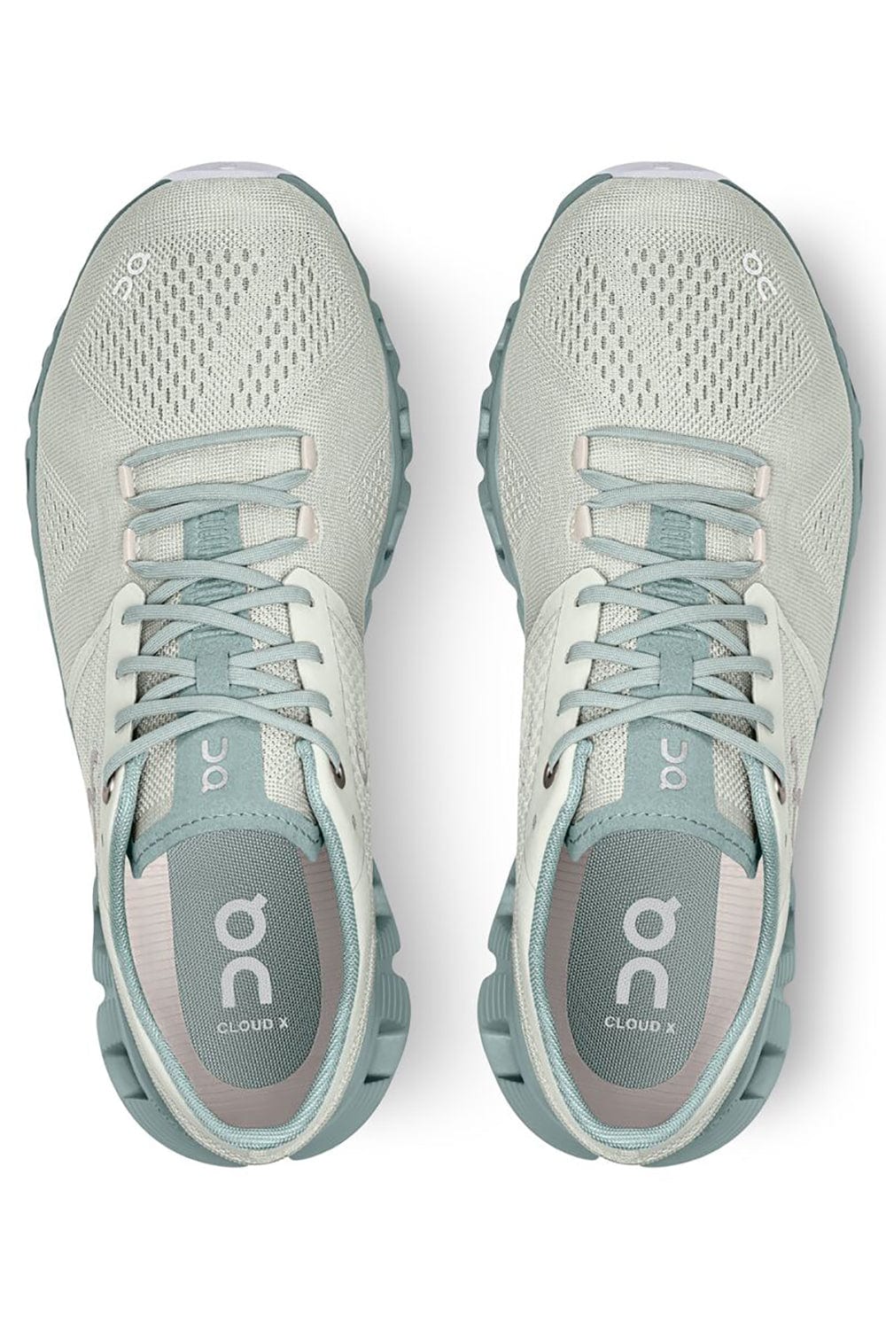 ON RUNNING-Cloud X Running Shoe - Aloe Surf-