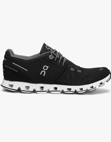 ON RUNNING-Cloud Running Shoe - Black/White-