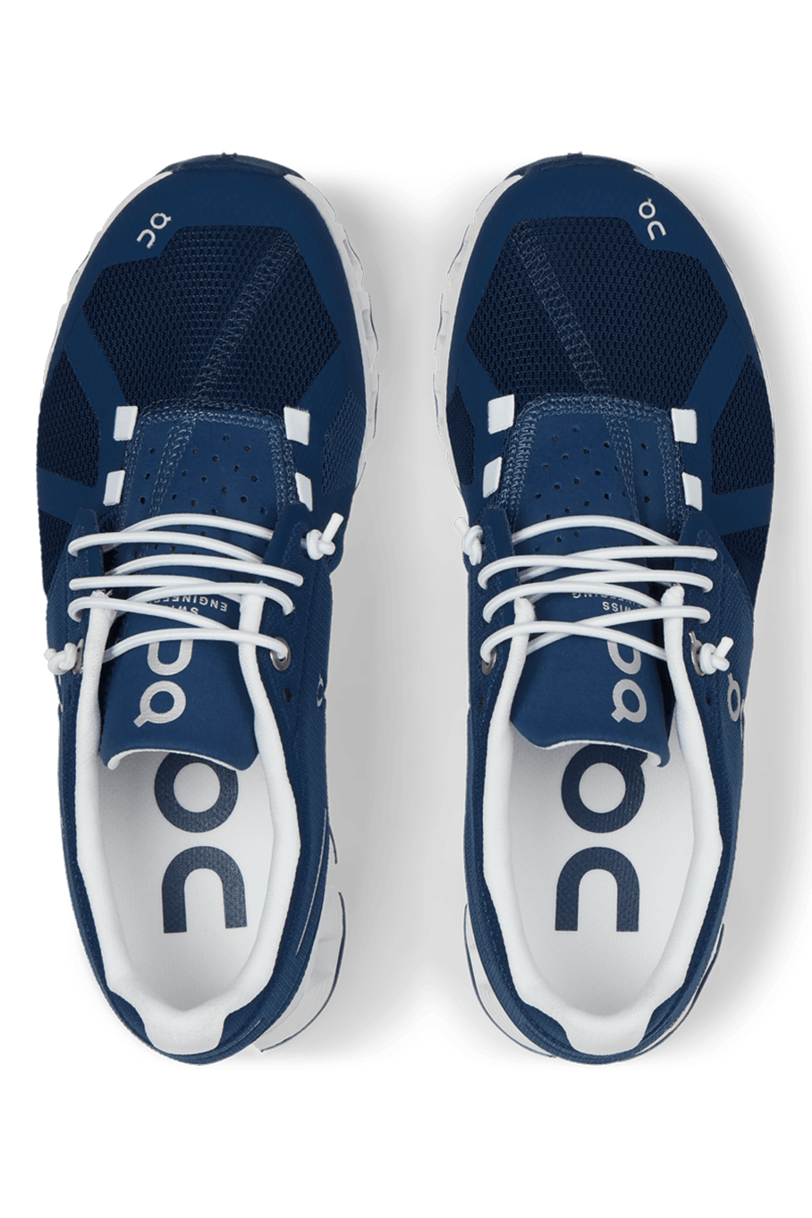 ON RUNNING-Cloud Running Shoe - Denim/White-