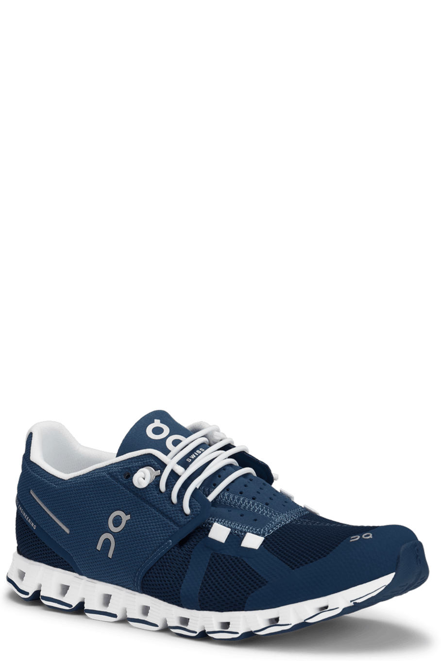ON RUNNING-Cloud Running Shoe - Denim/White-