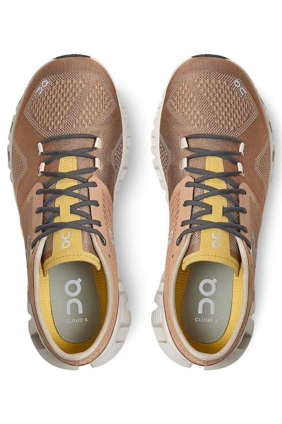 ON RUNNING-Cloud X Running Shoe - Mocha/Sand-