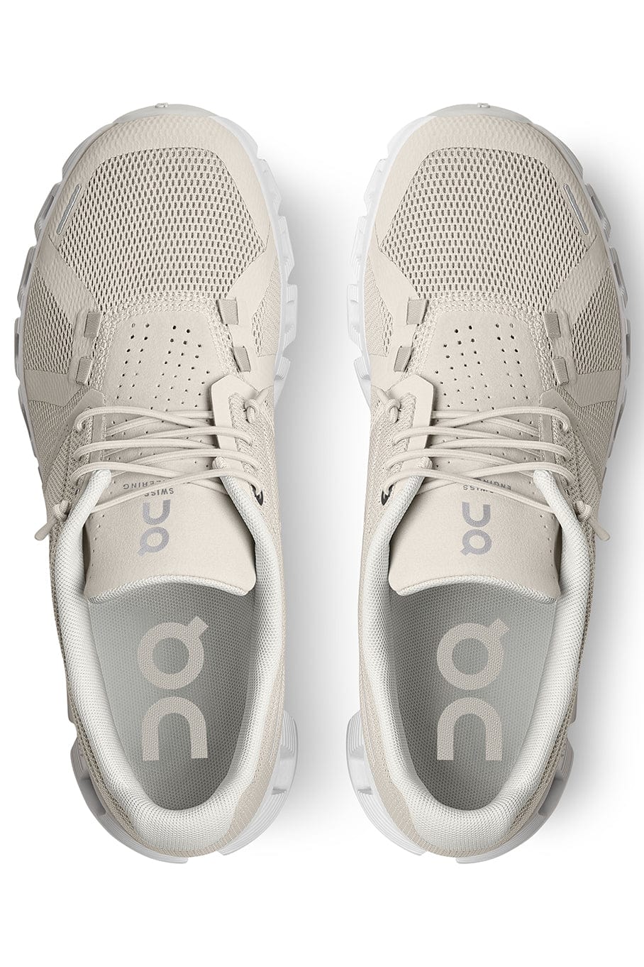 ON RUNNING-Cloud 5 Running Shoe - Pearl White-