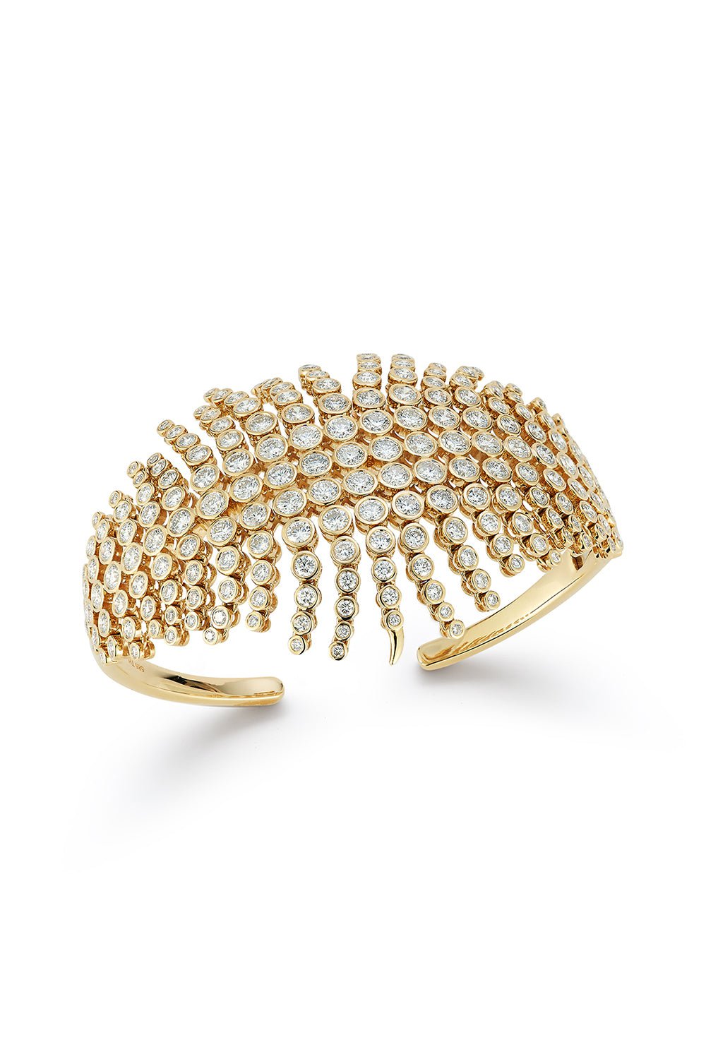 ONDYN-Grand Fringe Cuff Gold-YELLOW GOLD
