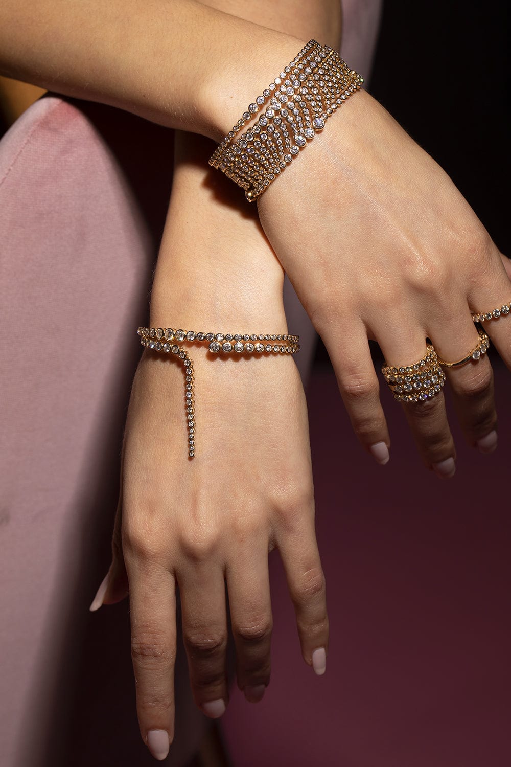 ONDYN-Imperial Wavelength Bracelet-YELLOW GOLD
