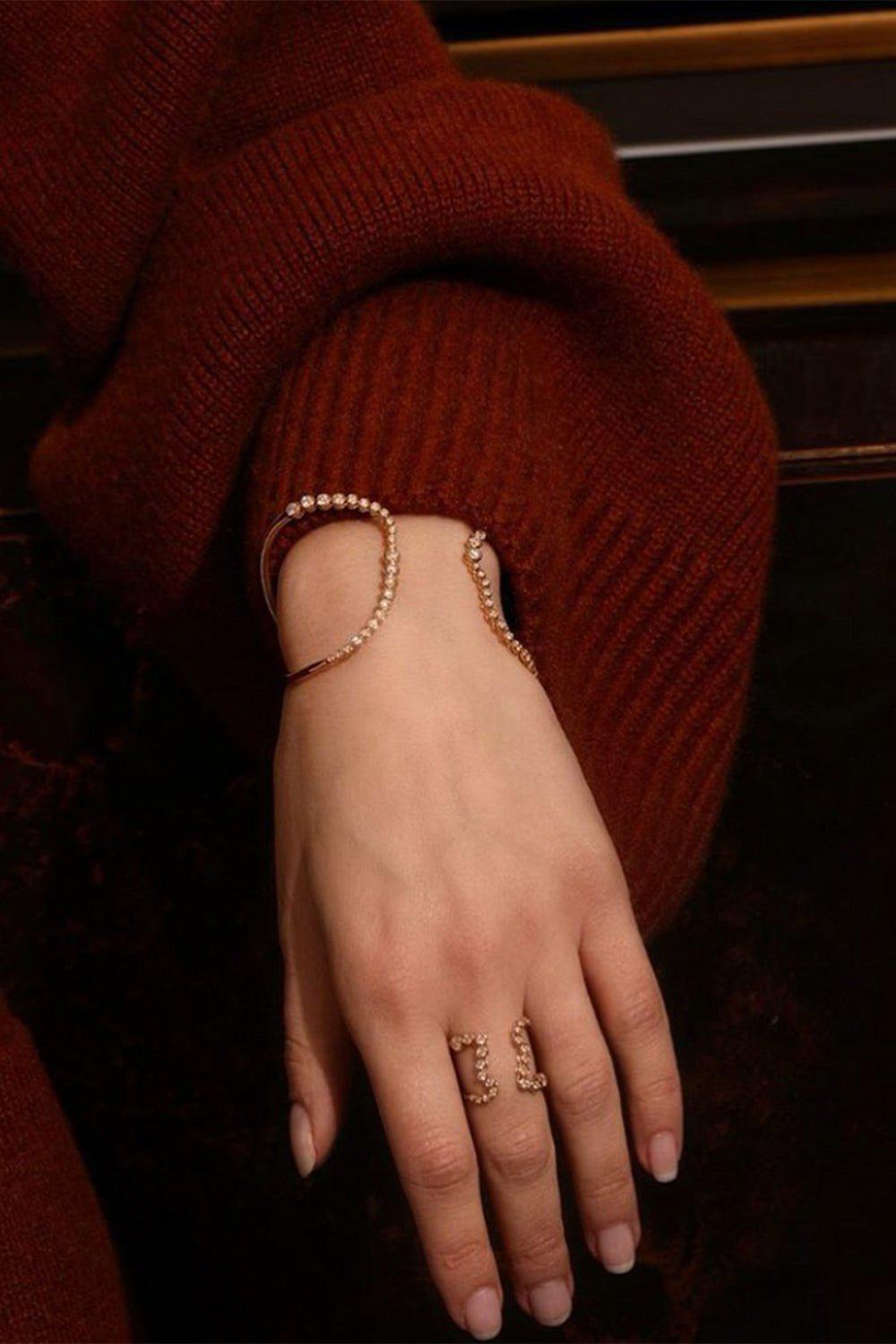 ONDYN-Magisterial Cuff-YELLOW GOLD