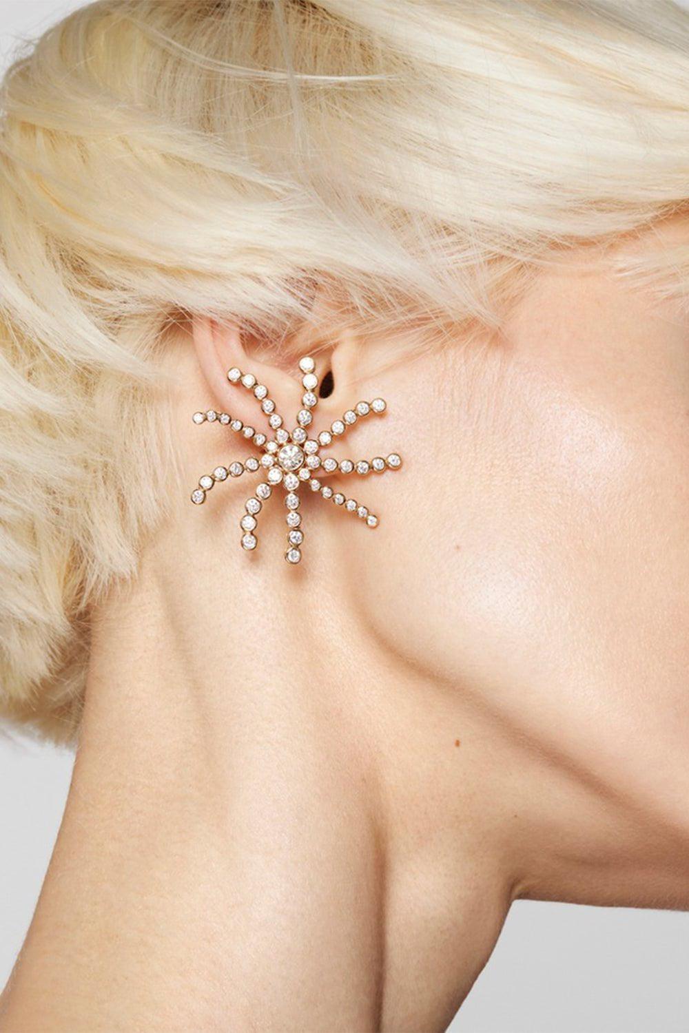ONDYN-Big Bang Earrings-YELLOW GOLD