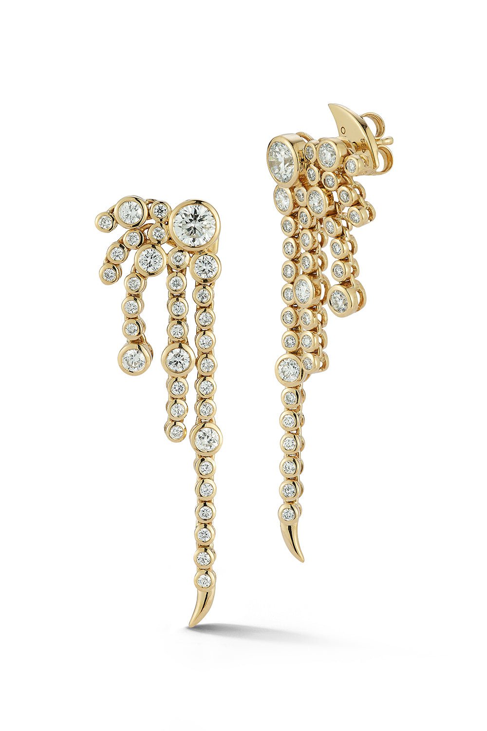 ONDYN-Grand Flash Earrings-YELLOW GOLD