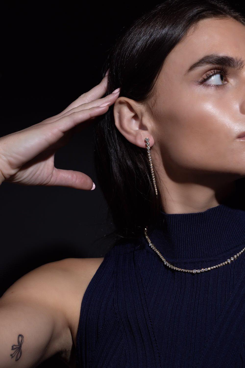 ONDYN-Grand River Earrings-YELLOW GOLD
