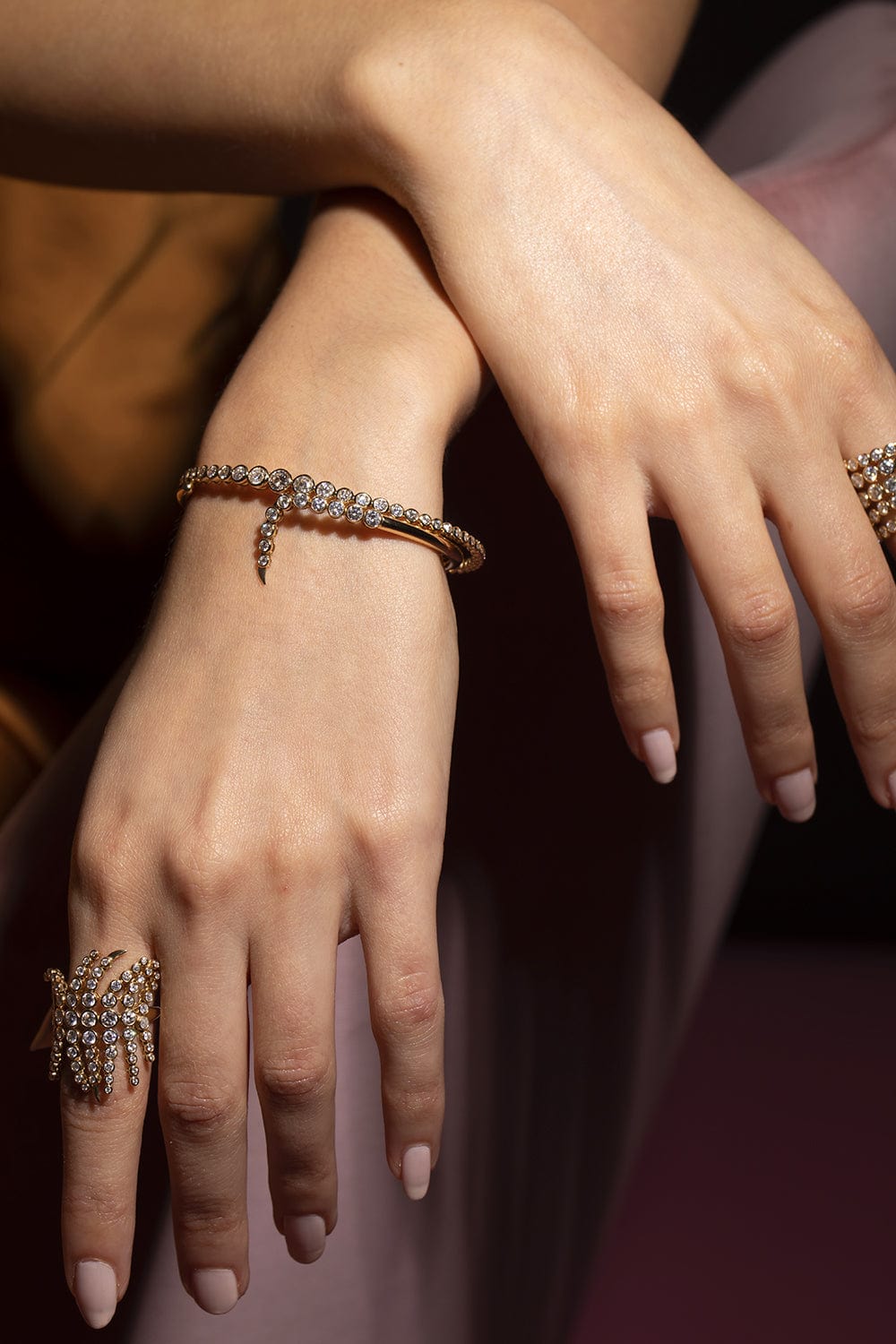 ONDYN-Fringe Ring-YELLOW GOLD