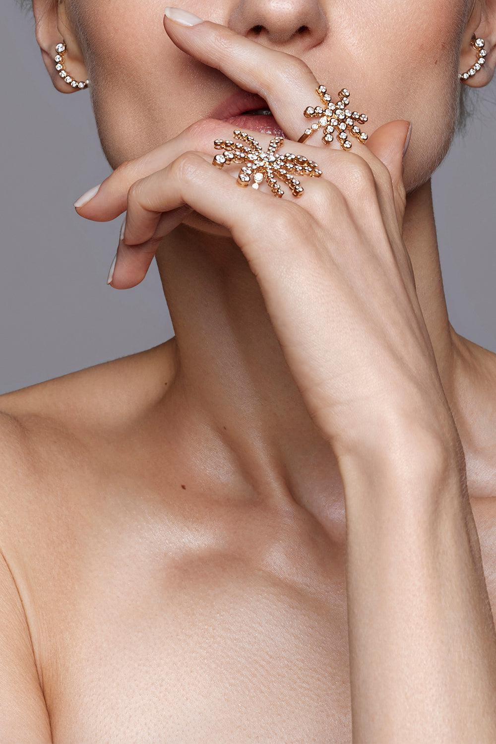 Supernova Ring-YELLOW GOLD-7-JEWELRYFINE JEWELRING-ONDYN