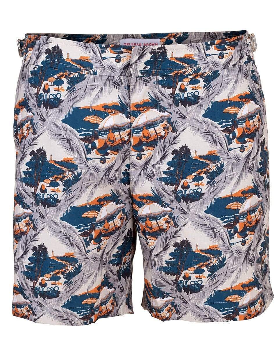 ORLEBAR BROWN-Bulldog Summer Scene Swim Trunks-