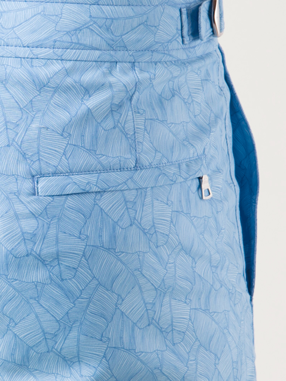 ORLEBAR BROWN-Bulldog Palm Print Shorts-