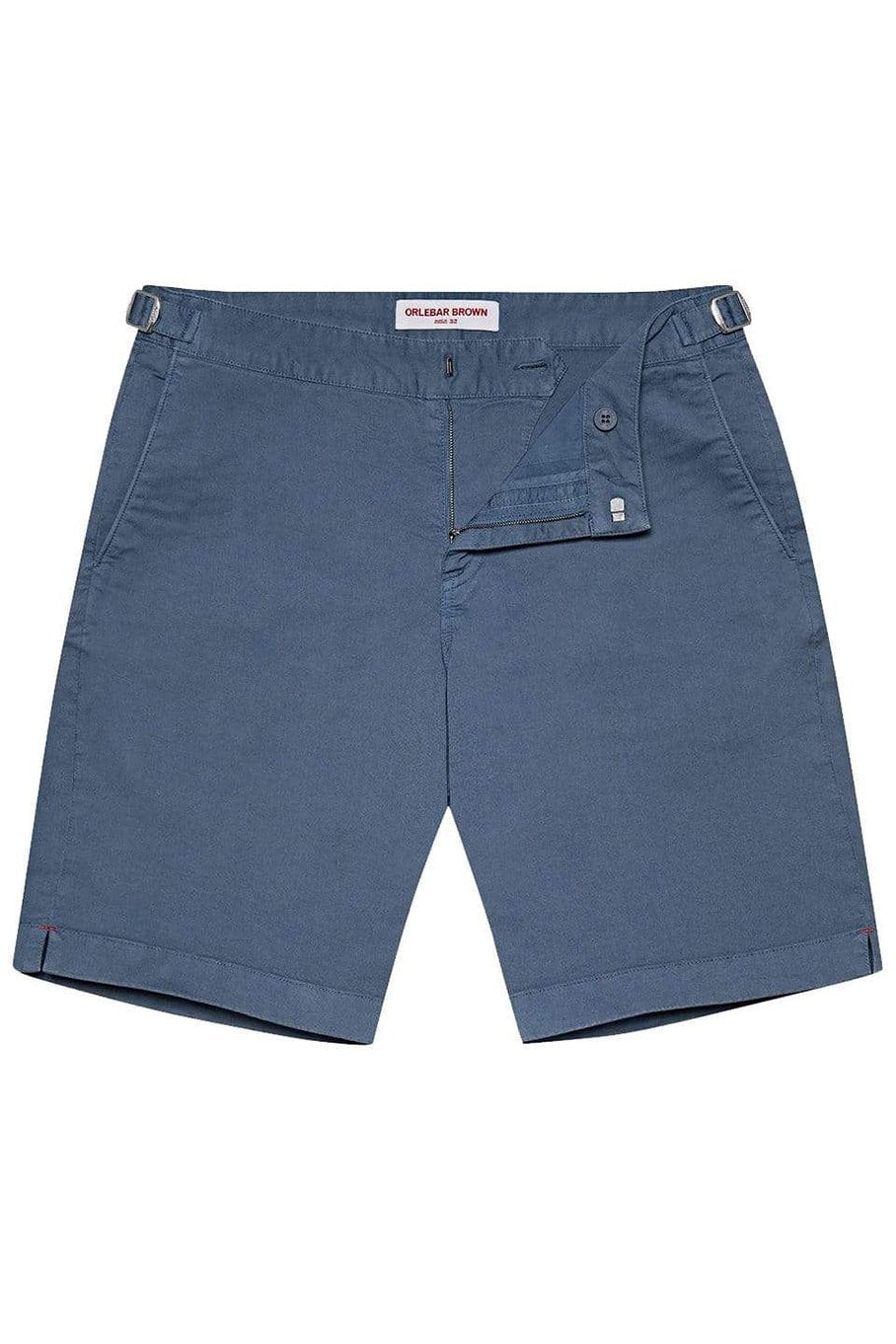 ORLEBAR BROWN-Dane iii Cotton Twill Short - Blue Smoke-