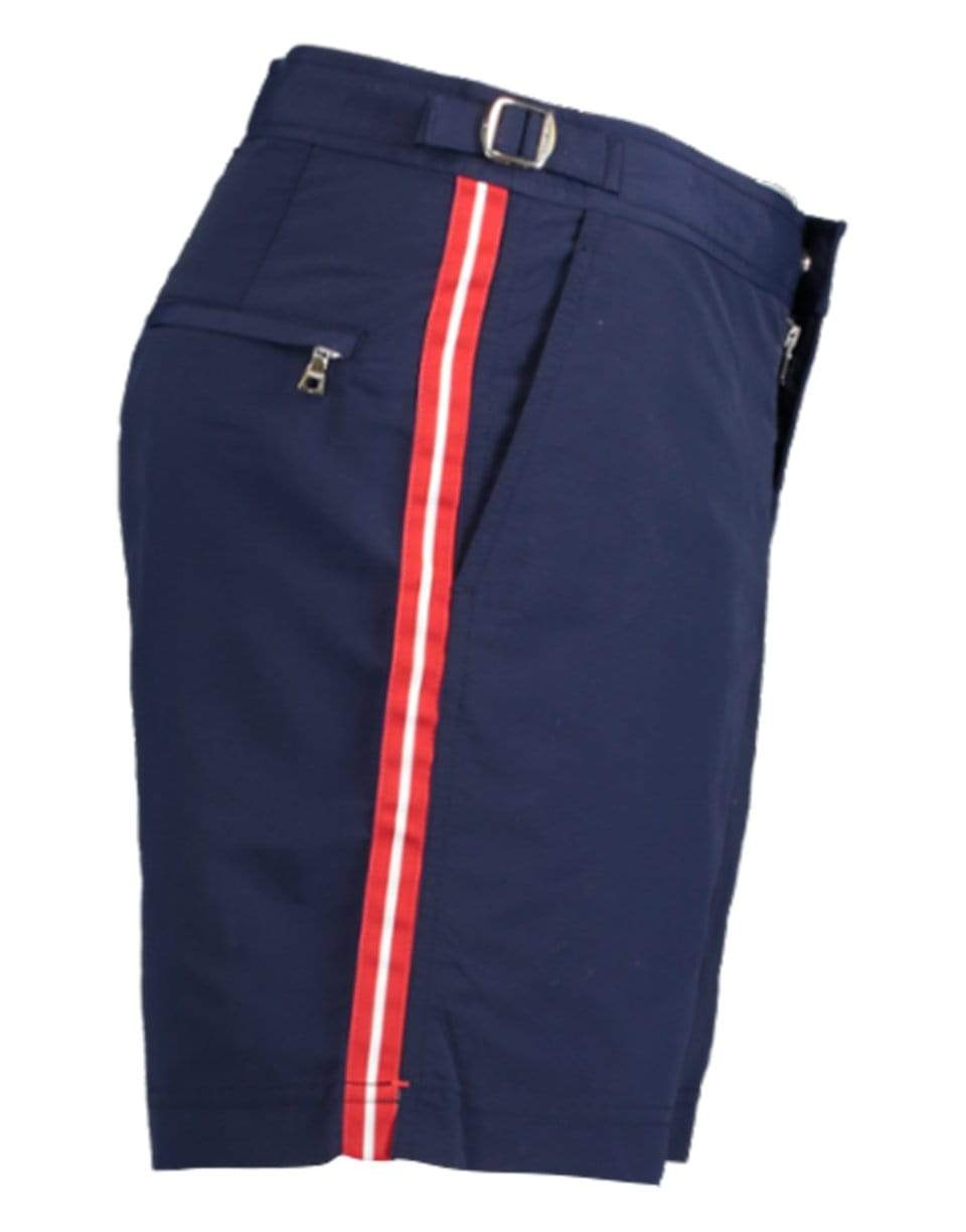 ORLEBAR BROWN-Bulldog Stripe Swim Trunks-