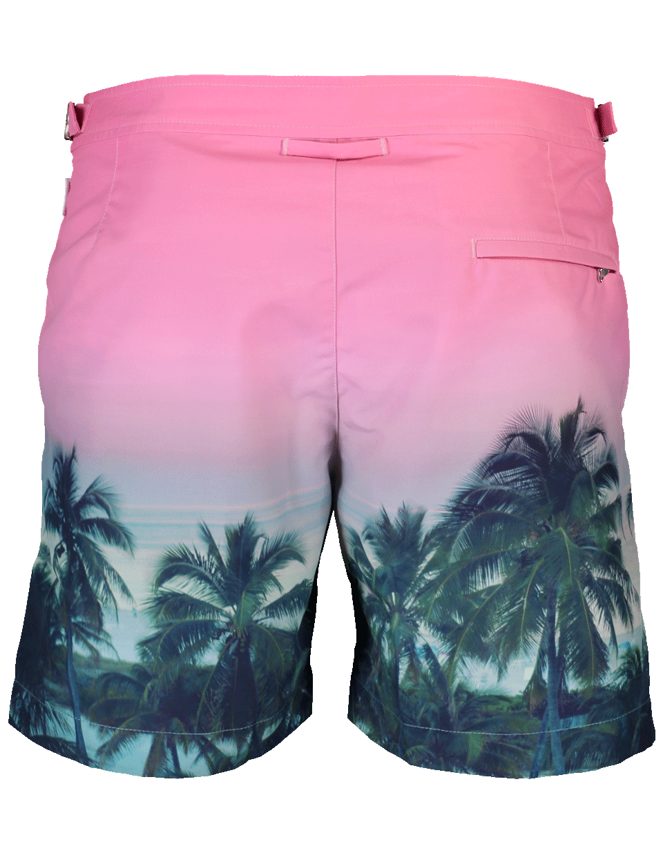 ORLEBAR BROWN-Bulldog Palms Mid-Length Swim Shorts-