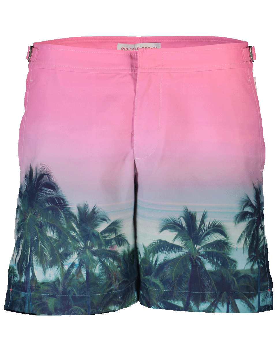 ORLEBAR BROWN-Bulldog Palms Mid-Length Swim Shorts-