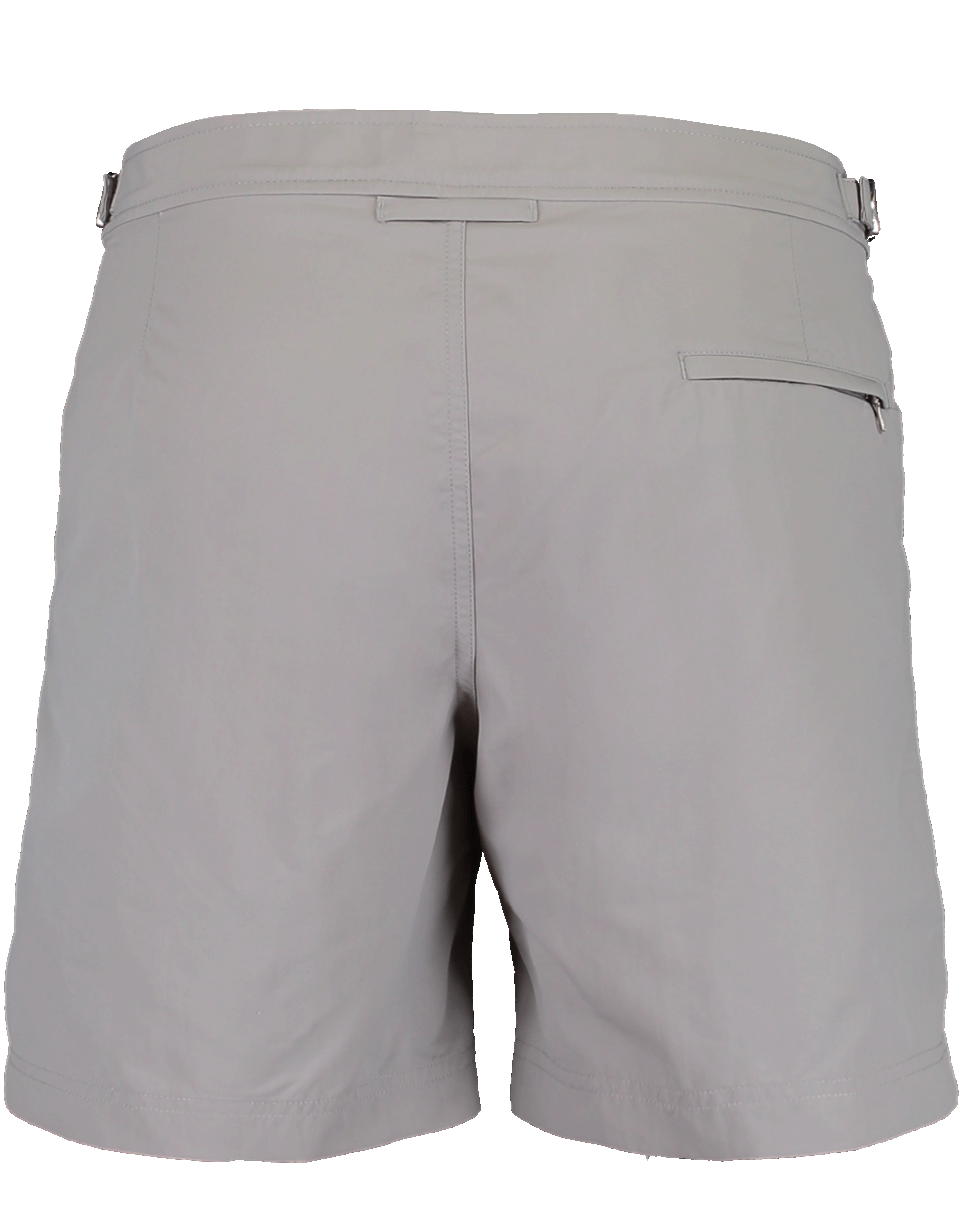 ORLEBAR BROWN-Bulldog Pewter Mid-Length Swim Shorts-