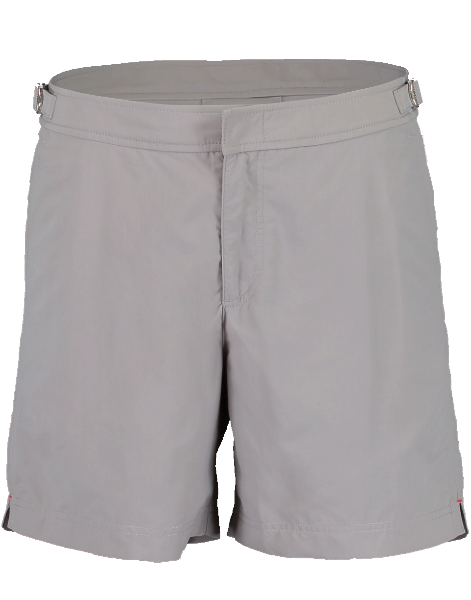ORLEBAR BROWN-Bulldog Pewter Mid-Length Swim Shorts-