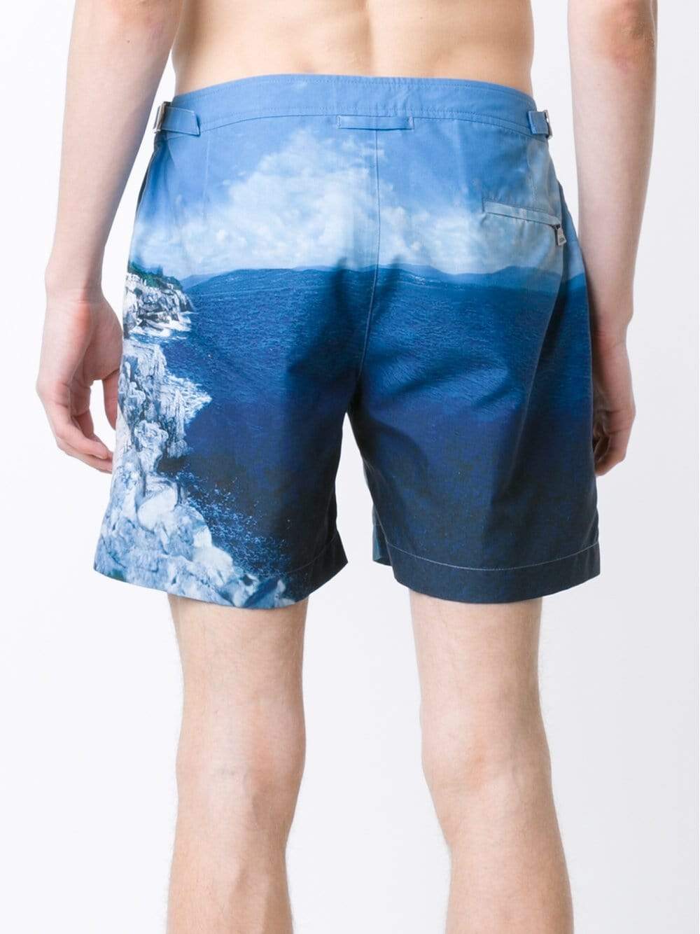 ORLEBAR BROWN-Bulldog Roc Pool Mid-Length Swim Shorts-