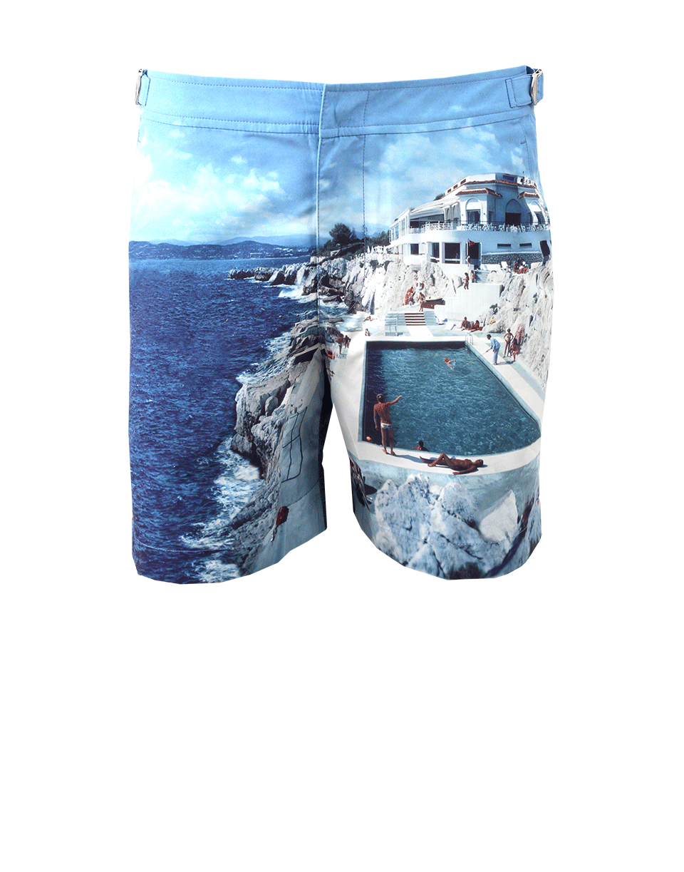 ORLEBAR BROWN-Bulldog Roc Pool Mid-Length Swim Shorts-