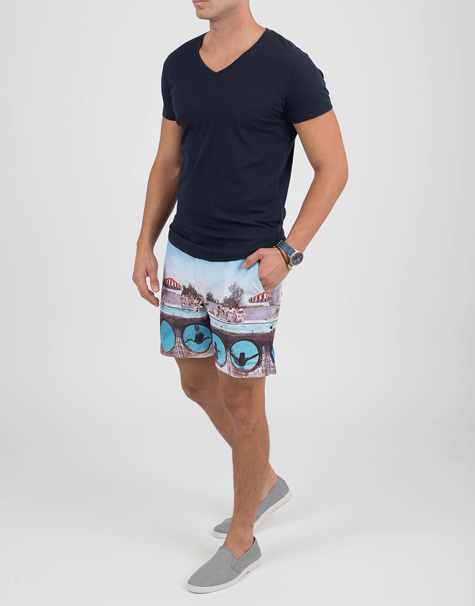 ORLEBAR BROWN-Bulldog Mid-Length Swim Shorts-