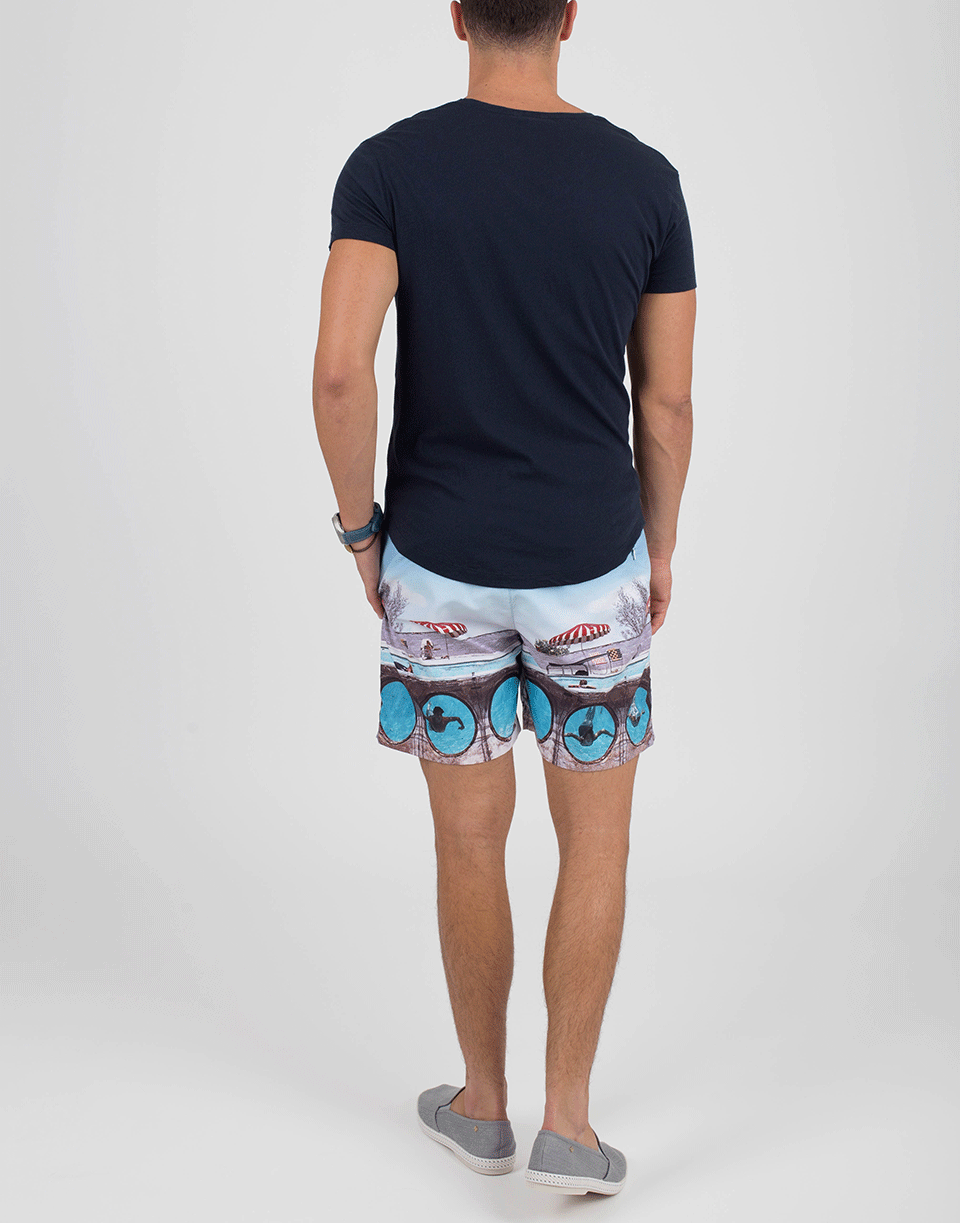 ORLEBAR BROWN-Bulldog Mid-Length Swim Shorts-