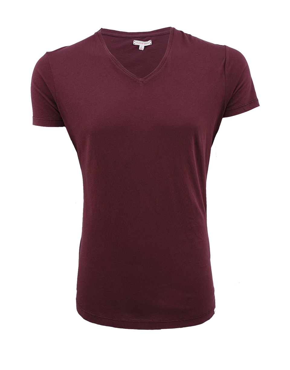 ORLEBAR BROWN-Bobby V-Neck Tee-BORD
