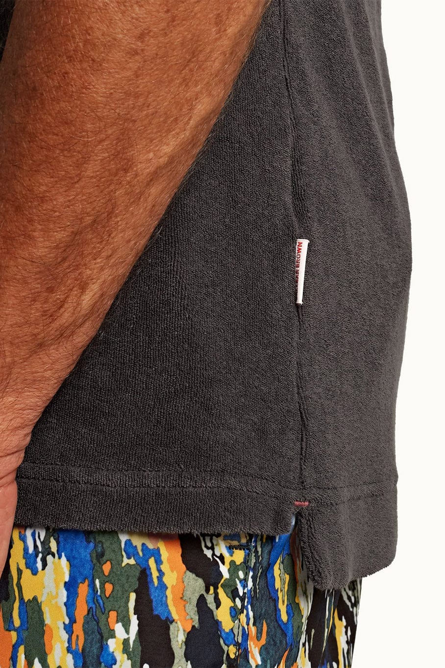 ORLEBAR BROWN-Terry Towelling Polo - Cave-