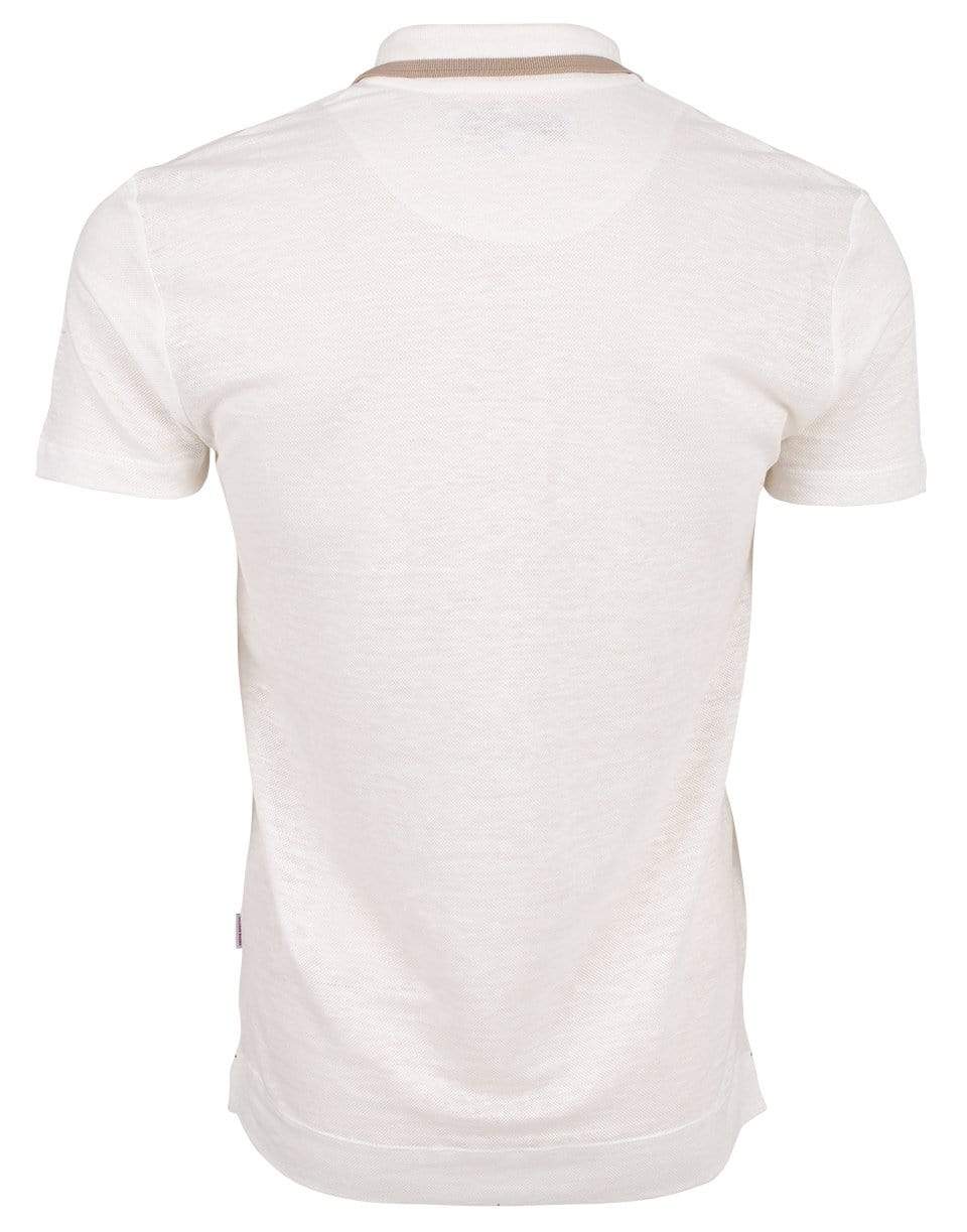 ORLEBAR BROWN-Canvas Stone Felix Linen Pique Polo-