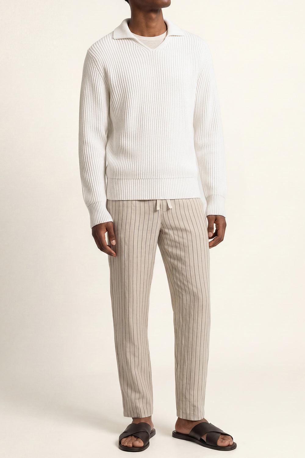 Callahan Rib Sweater-CREAM-S-MENSCLOTHINGSHIRT-ORLEBAR BROWN