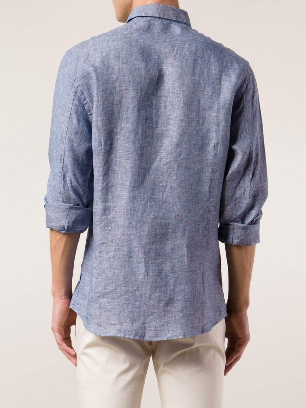 ORLEBAR BROWN-Morton Linen Shirt-