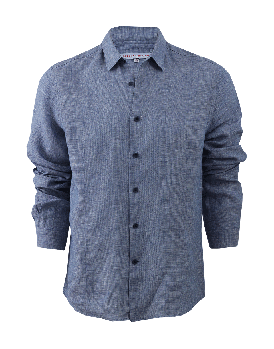 ORLEBAR BROWN-Morton Linen Shirt-