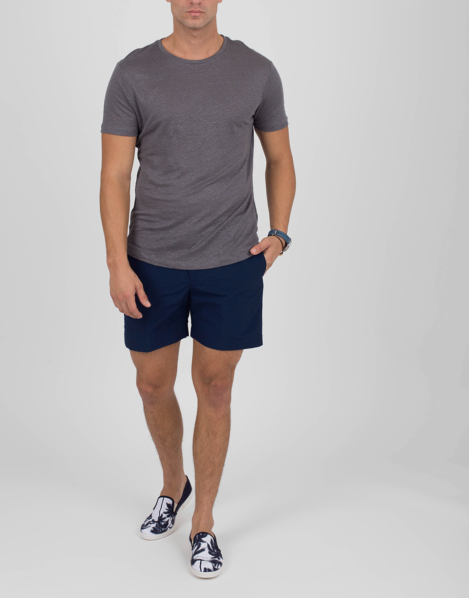 ORLEBAR BROWN-OB-T Linen Fossil Tailored-Fit Crew Neck T-Shirt-