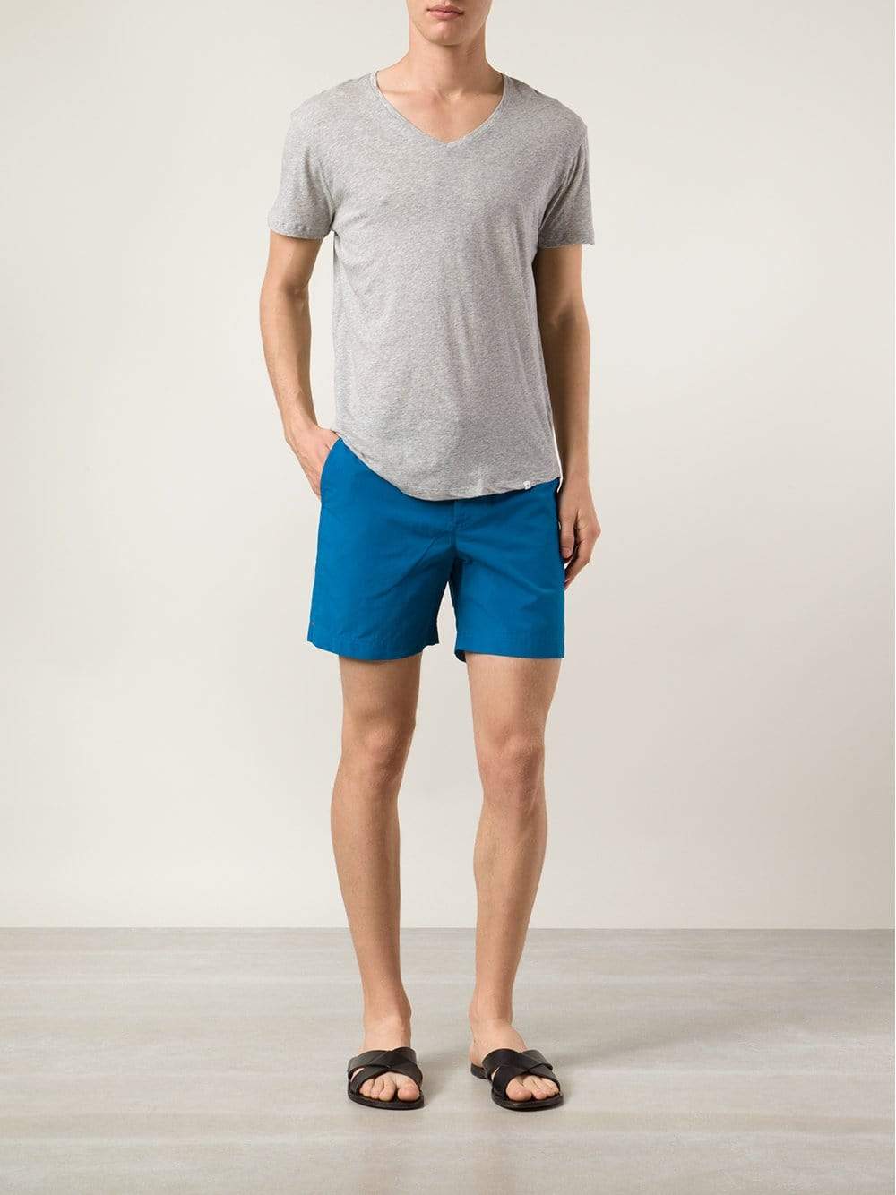 ORLEBAR BROWN-Bobby V-Neck T-Shirt-