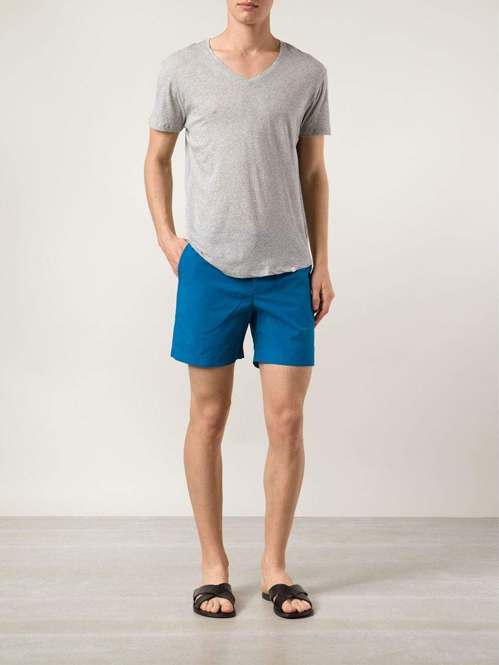 ORLEBAR BROWN-Bobby V-Neck Tee-