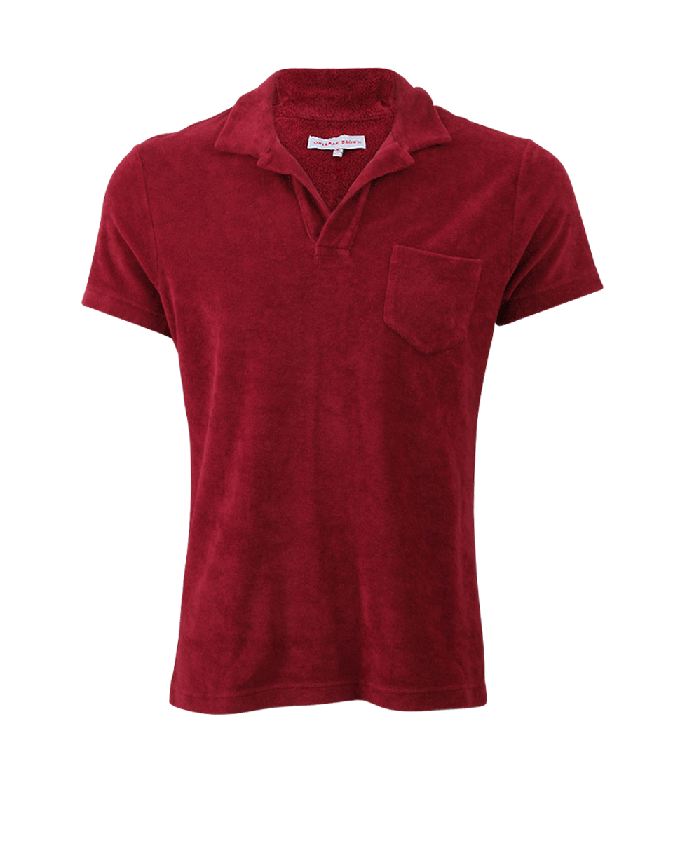 ORLEBAR BROWN-Terry Towelling Polo-
