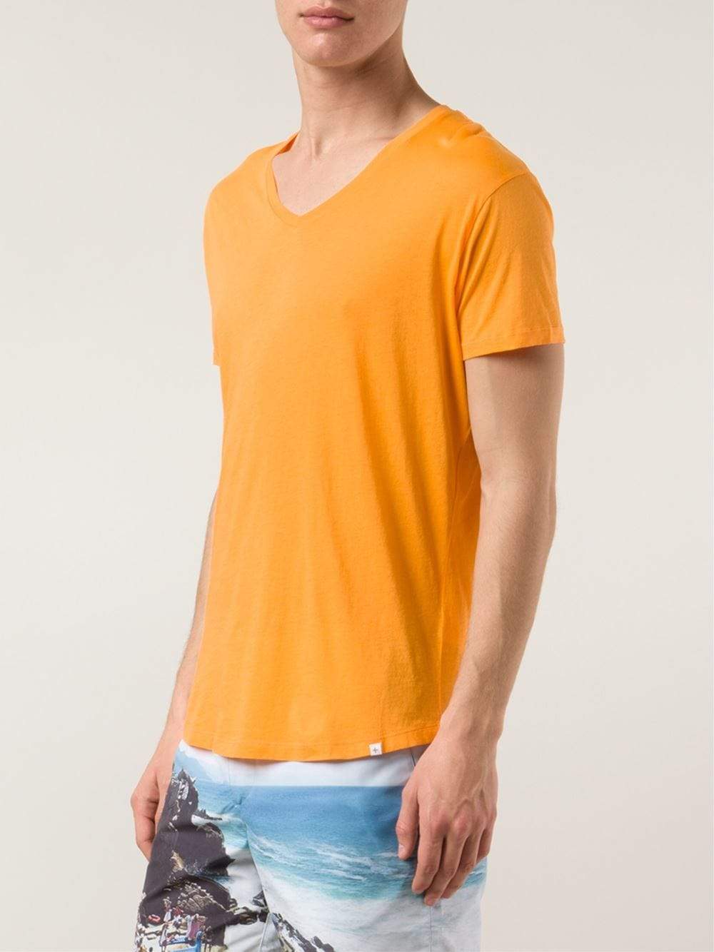 ORLEBAR BROWN-Bobby V-Neck T-Shirt-